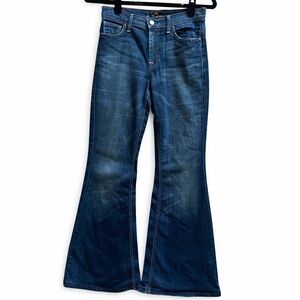 7 For All Mankind Dojo Bell Bottom Jeans 27 Y2K Flare